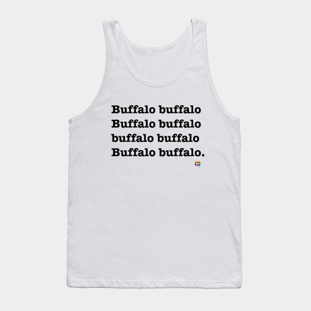 SPM Buffalo Sentence Tank Top by Set Piece Menu Podcast